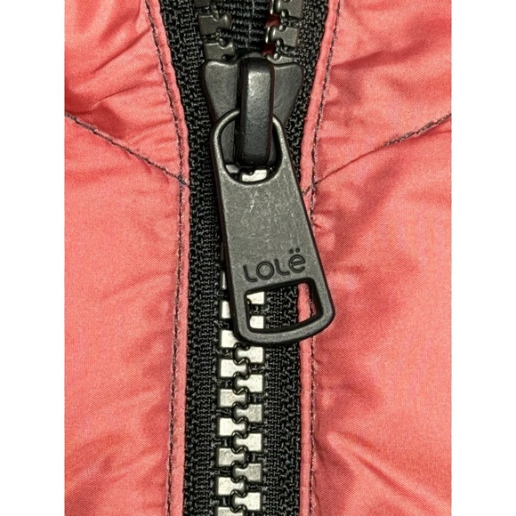 Lole Women's Small Puffer Jacket Falcon Style Hood Light Weight Multi Color - Picture 5 of 12